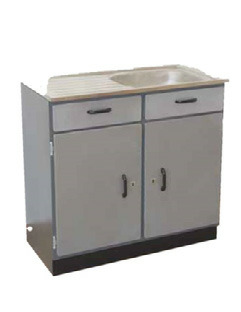 Sink Unit Single Bowl